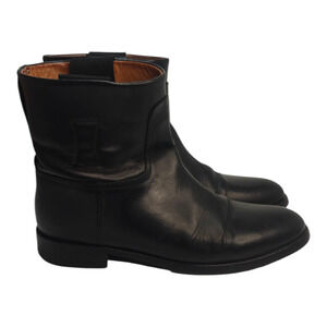 Black leather Rag & Bone Ankle Booties sz 37